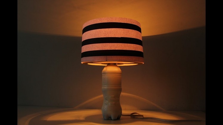 How To Make lampshade with plastic Bottle | Diy Useful Idea