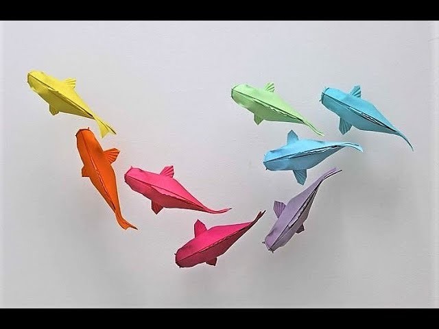 How to make origami koi ( sipho mabona )