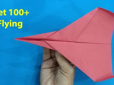 How to Make Paper Airplane That Fly Very Long | Paper plane Instructions.Tutorials 2018
