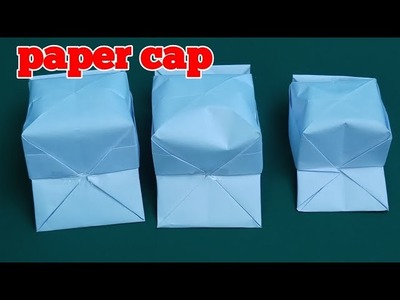 How to make paper cap ,paper hat,paper art and crafts ideas