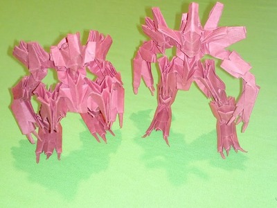 How to make Paper Transformers - Robot : Origami 3D