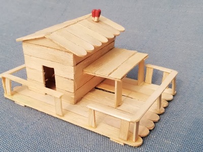 How to Make Popsicle Stick House for Rat At Home - Best Homemade Invention - DIY House For Rat