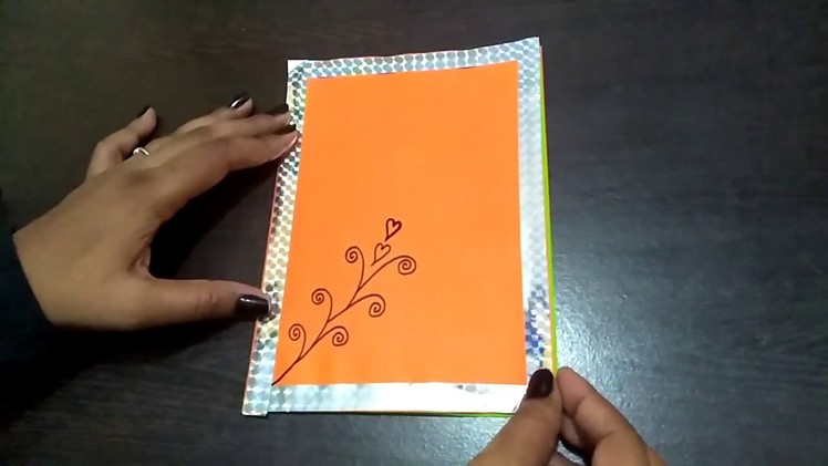 How to make simple and easy greeting card for festivals.Birthday.occasion |Shilpa drawing & craft