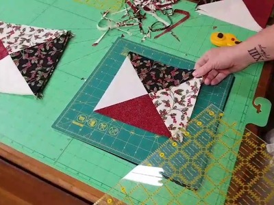 How to square a quilt block