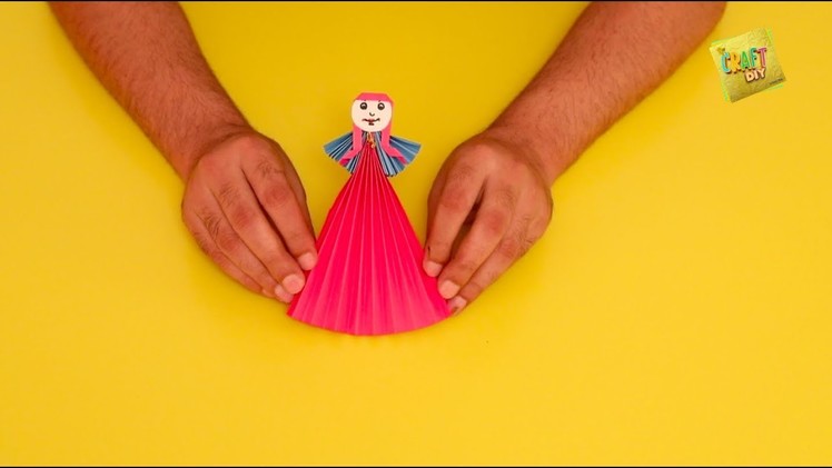 Kids Craft - Paper Doll Hack in Hindi I पेपर की डॉल I Paper ki doll I