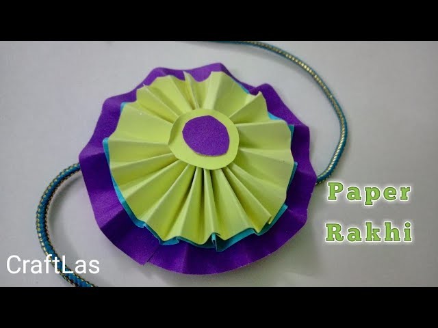 Paper Rakhi For Kids School Competition | CraftLas