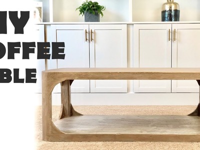 Rectangular Reclaimed Coffee Table DIY Build