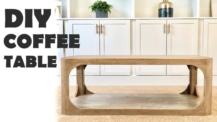 Rectangular Reclaimed Coffee Table DIY Build