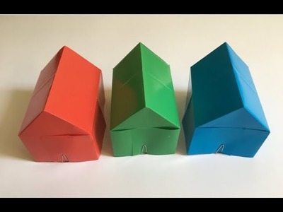 Simple a Paper House. How To Make. Very Easy