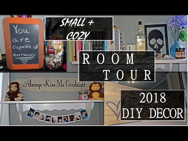 SMALL & COZY ROOM TOUR | DIY DECOR