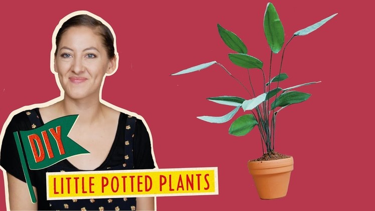 The Mouse Mansion DIY's - Miniature Potted Plants