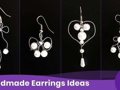 4 Cheap and Easy Earrings. Handmade Jewelry Ideas