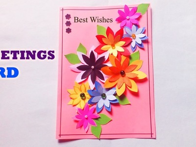 Best wishes card | Beautiful Handmade best wishes card idea | DIY Greeting Cards
