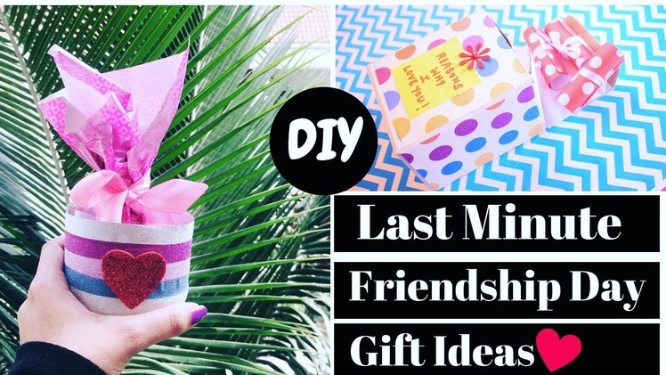 DIY Easy Friendship Day Gift Ideas