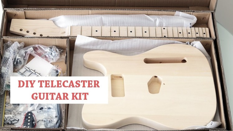 DIY Guitar Kit - GTS Music Tele Style Kit