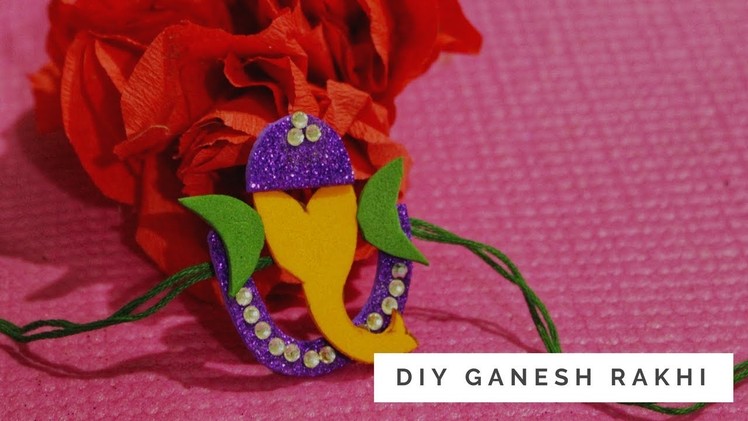 DIY Handmade Rakhi Making Idea | Ganesha.Ganpati Rakhi | How to Make Rakhi at Home | DIY Rakhi 2018