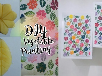 DIY Vegetable Painting | Room Decor Ideas