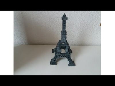 Eifel Tower 3D Perler Beads