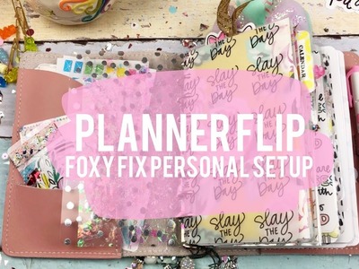 Foxy Fix Sugar Mochi Personal Planner Flip June 2018
