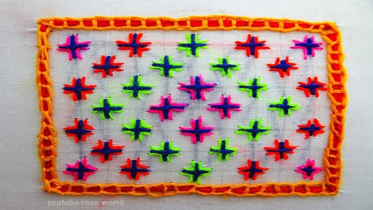 Hand Embroidery Stitch: Basic Hand Embroidery part-1