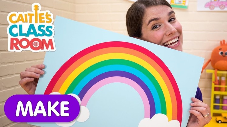 Let's Make A Glitter Rainbow | Caitie's Classroom