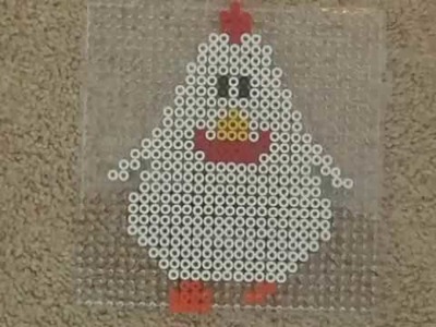 Making Baby Bach 1998 Dancing Chicken Out Of Hama Beads