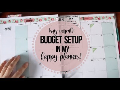 My CURRENT Budget Planner Setup | HAPPY PLANNER "BIG"