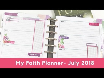 My Faith Planner- July 2018