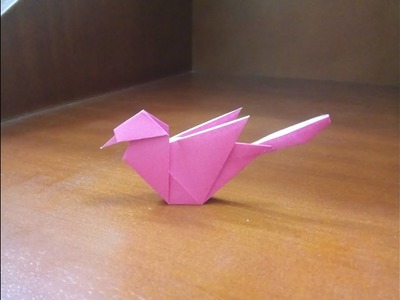 Origami small bird easy - bird tutorial