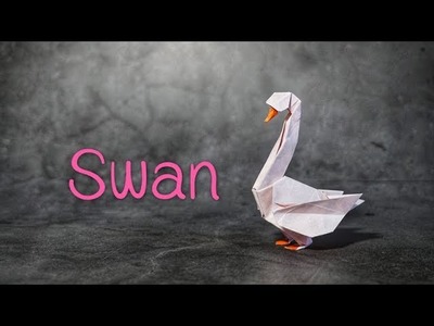 Origami Tutorial: Swan (Gen Hagiwara)｜Hello Malinda