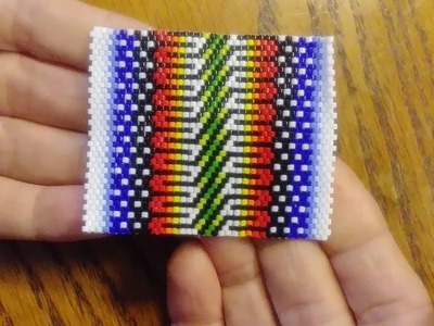 Peyote Bead Stitch with Delica Beads