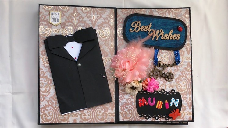 Photo Album | Birthday Gift for best friend | Gate fold photo album | Handmade Gifts