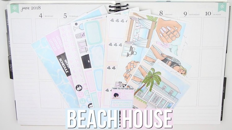 Plan With Me! | Glam Planner Beach House
