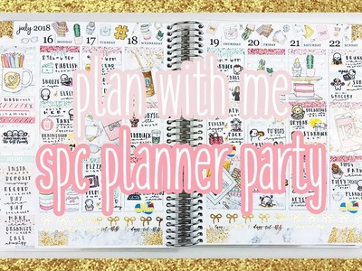 Plan With Me ♡ SPC Planner Party