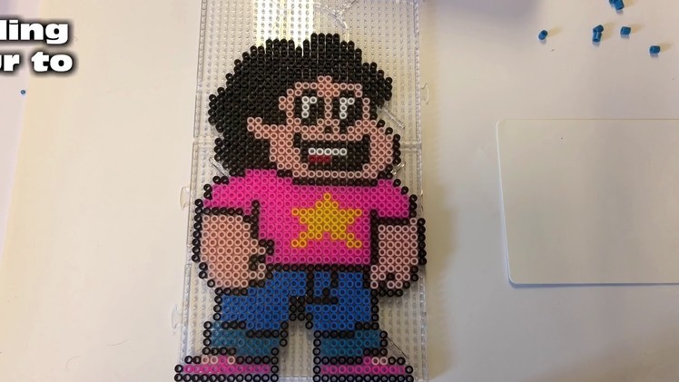 Steven Universe Hama Beads Art inspired by Retr8bit