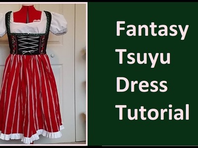 Tsuyu Asui Fantasy AU Cosplay Tutorial [BNHA] Part 3: Dress