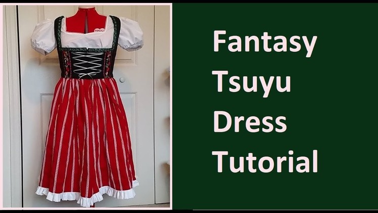 Tsuyu Asui Fantasy AU Cosplay Tutorial [BNHA] Part 3: Dress