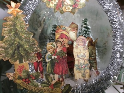Vintage Ornament - Christmas in July Collaboration hosted by Daveda Lane 2018