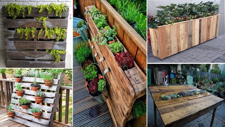 100 Creative Ways to Upcycle Pallets in your Garden