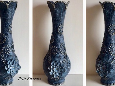 Best Out Of Waste Plastic Bottle Flower Vase - 9. Plastic Bottle Flower Vase. Priti Sharma