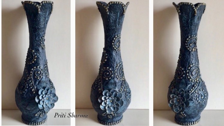 Best Out Of Waste Plastic Bottle Flower Vase - 9. Plastic Bottle Flower Vase. Priti Sharma
