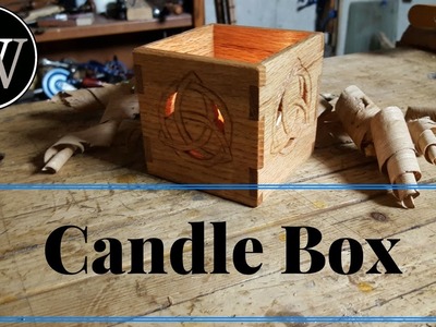 Building a Dovetail Candle Box Handmade With Oak Fretwork and Carving
