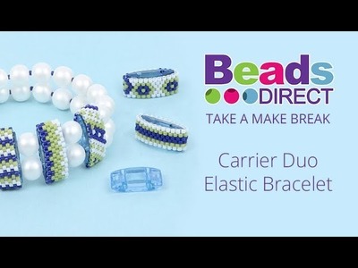 Carrier Duo Elastic Bracelet | Take a Make Break with Sarah Millsop