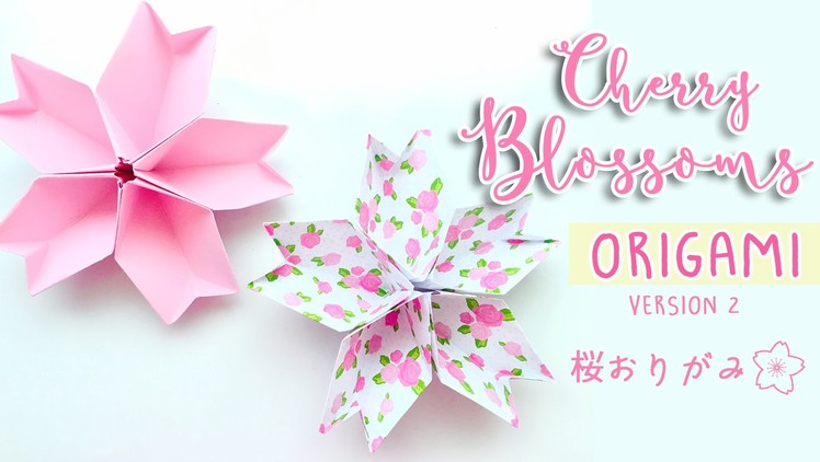 Cherry Blossoms Origami V.2