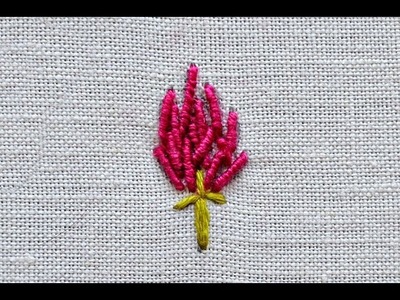 Clover flower embroidery tutorial