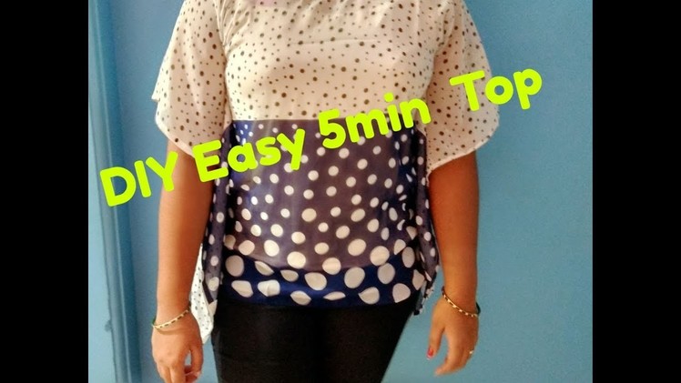 CONVERT OLD DUPATTA INTO A TOP IN 5 MIN.EASY DIY 5 MIN TOP. S.A.GALLERY