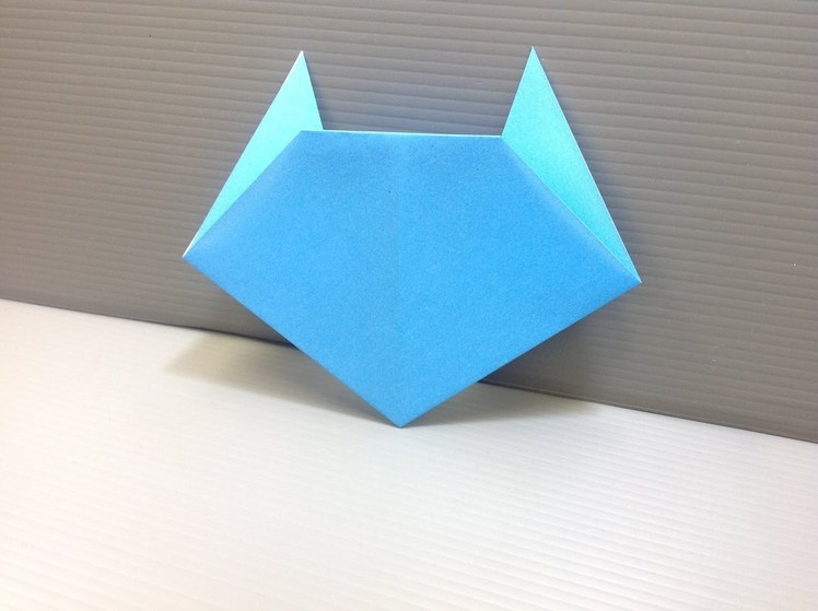 Daily Origami: 006 - Cat