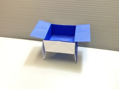 Daily Origami: 096 - Sanbow or Serving Tray