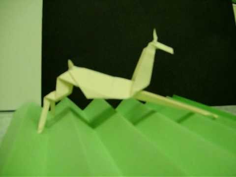 Darren challenge  to make a origami bat and a deer