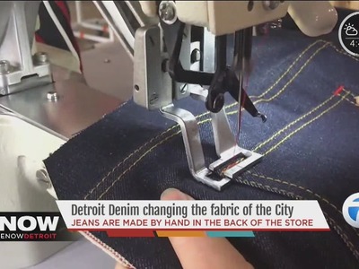 Detroit Denim making handmade jeans in the city